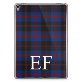Blue, Black and Red Tartan Pattern tablet case available for all major manufacturers including Apple, Samsung & Sony