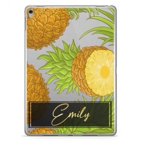 Transparent with Pineapples tablet case available for all major manufacturers including Apple, Samsung & Sony