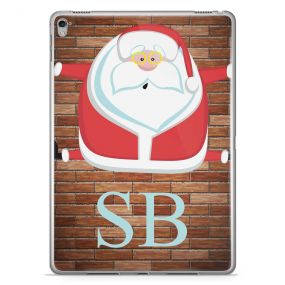 Funny Santa Claus with Glasses Stuck in Chimney tablet case available for all major manufacturers including Apple, Samsung & Sony