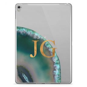Emerald And Jade Geode tablet case available for all major manufacturers including Apple, Samsung & Sony