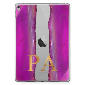 Pink And Purple Sliced Agate tablet case available for all major manufacturers including Apple, Samsung & Sony
