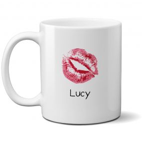 Lips White Mug 11oz