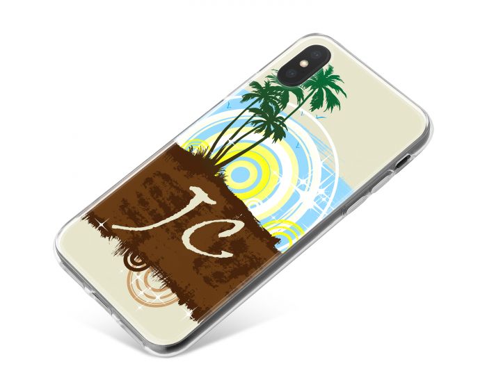 Stylised Palm Trees phone case available for all major manufacturers including Apple, Samsung & Sony