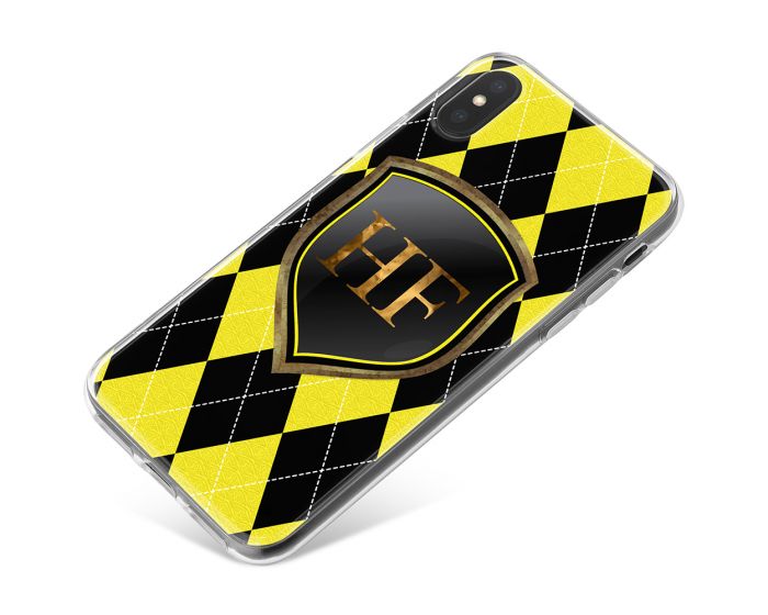 Black And Yellow Coats Of Arms phone case available for all major manufacturers including Apple, Samsung & Sony