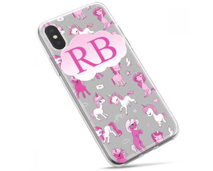 Cartoon Unicorns phone case available for all major manufacturers including Apple, Samsung & Sony